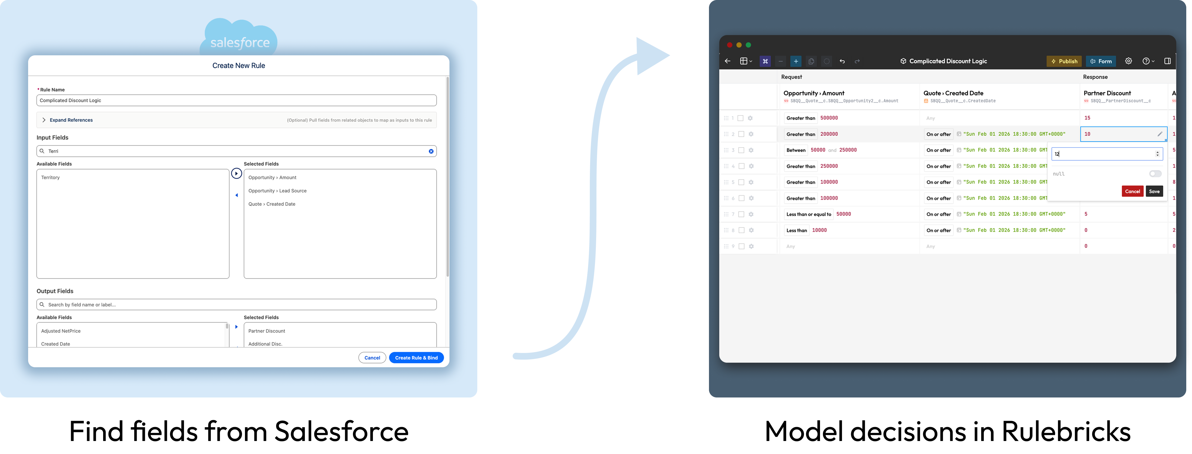 Rulebricks for Salesforce – No-code rule management